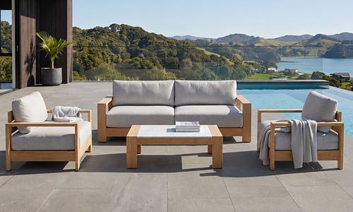 Gio 5-Seater Sofa Set - Oak-Look #119