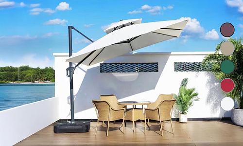 Lume Cantilever Umbrella - 4 Colours #18