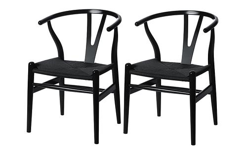 Replica Hans Wegner Wishbone Chairs - Set of 2
