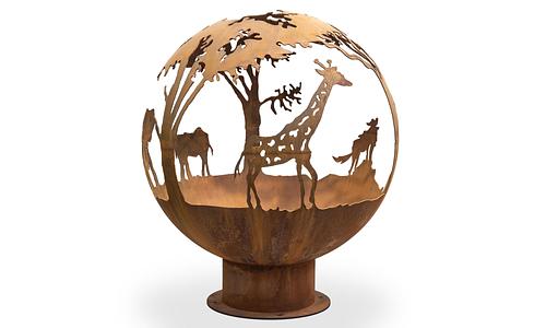 Corten Safari Fire Ball #4