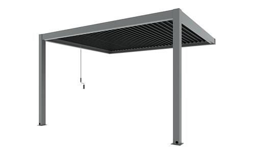 Luxe Louvres 3 x 4m Wall Mounted - 5 Variations (FS) #114