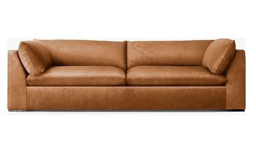RH - Costera Leather Sofa #1