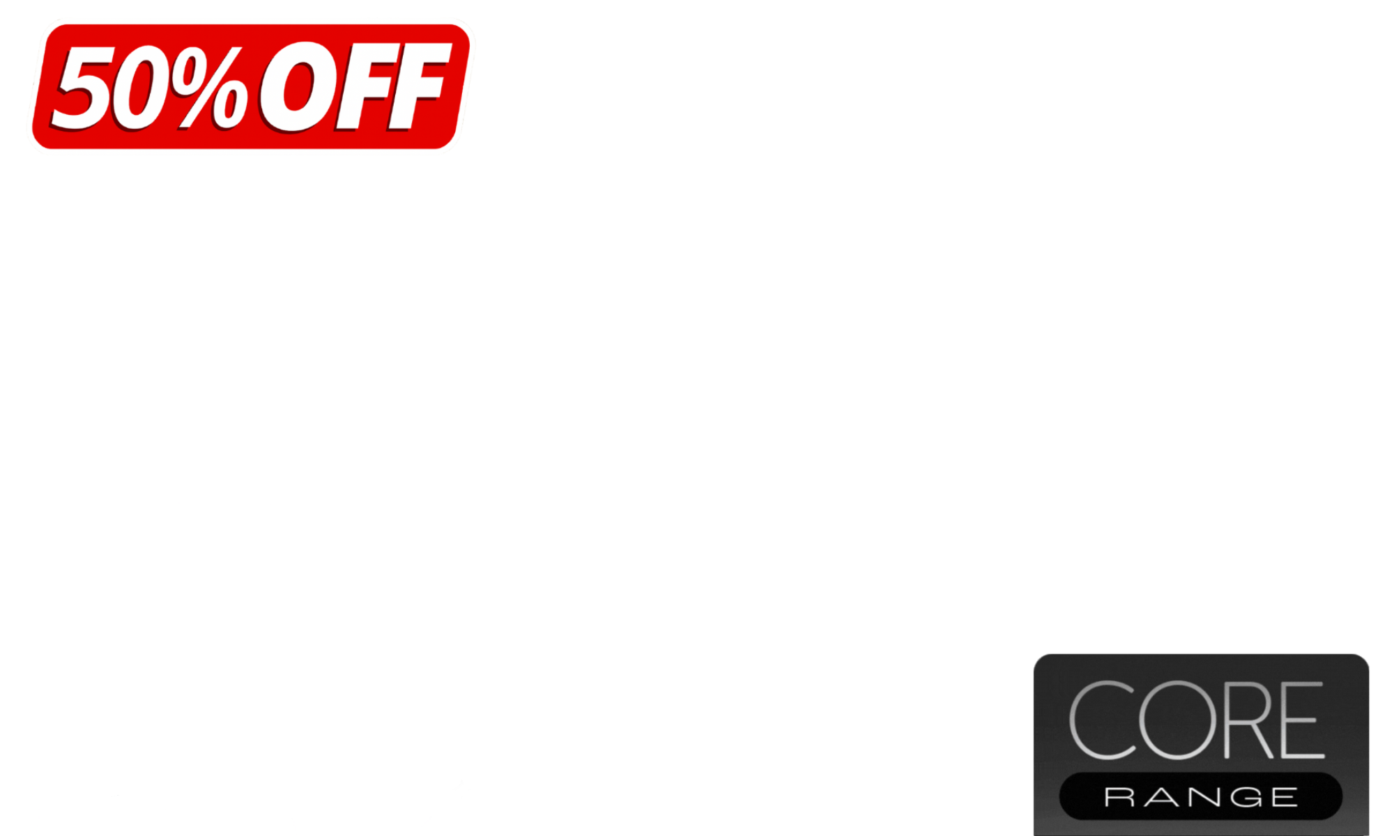 <strong>Complete the Look with 50% Off Selected Core Accessories. </strong>Block the wind, hide the neighbours, and look damn good doing it.<b> </b>T&Cs apply. Ends Monday.