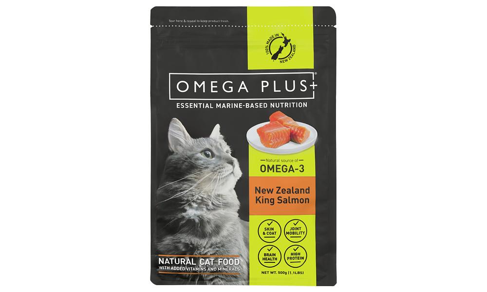 Omega Plus King Salmon Dry Cat Food Container Door Ltd