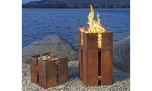 Luke Corten BBQ Grill - Small #116