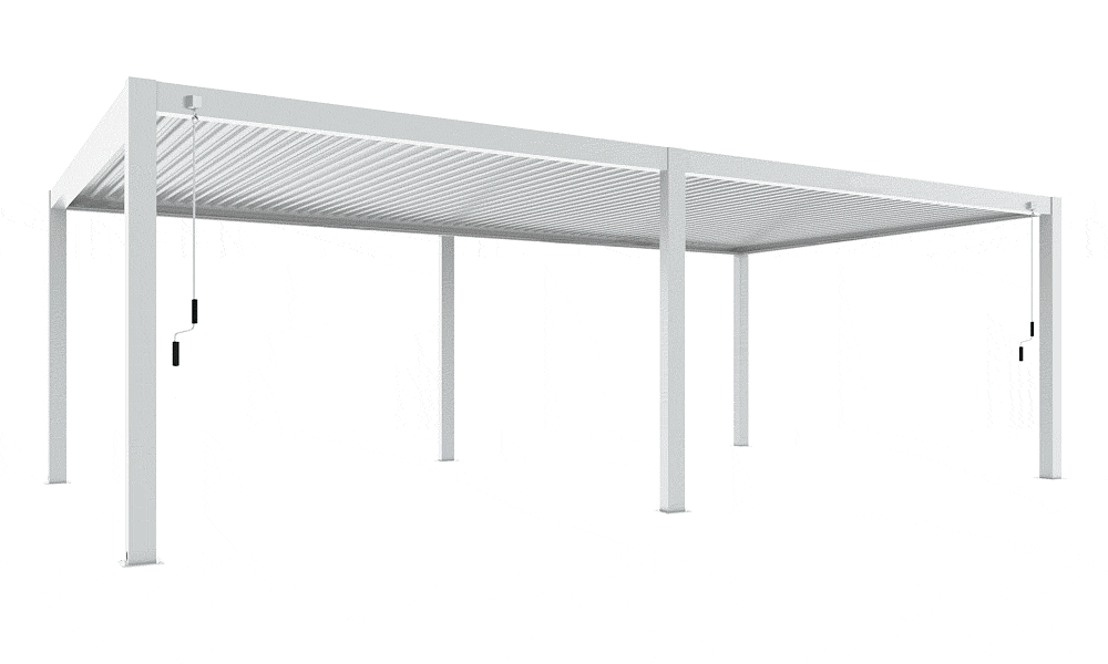 Luxe Louvres 8m x 4m Freestanding - 9 Variations #77