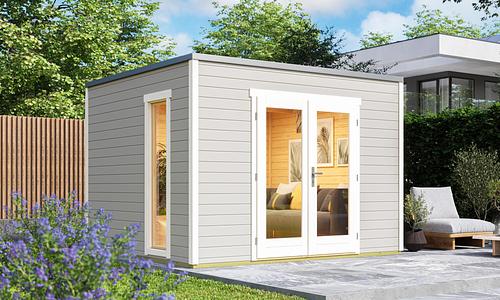 Palla Cabins - 300 x 300cm - Light Grey #119