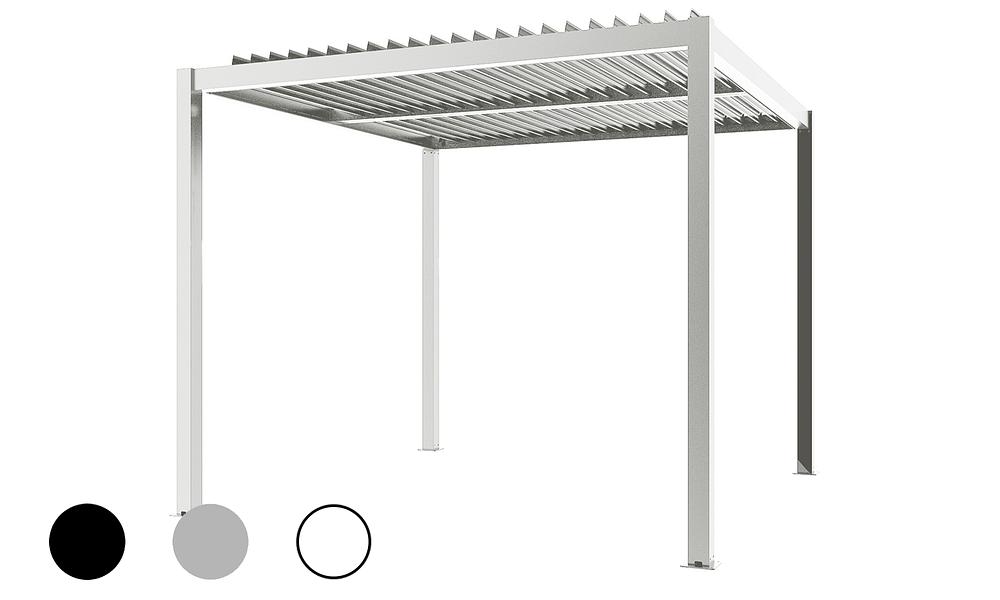 Aluminium Pergola 394 x 394 - Three Colours #780