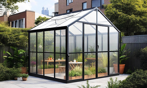 Eden Premium Greenhouse - 8'3" x 8'3" #1