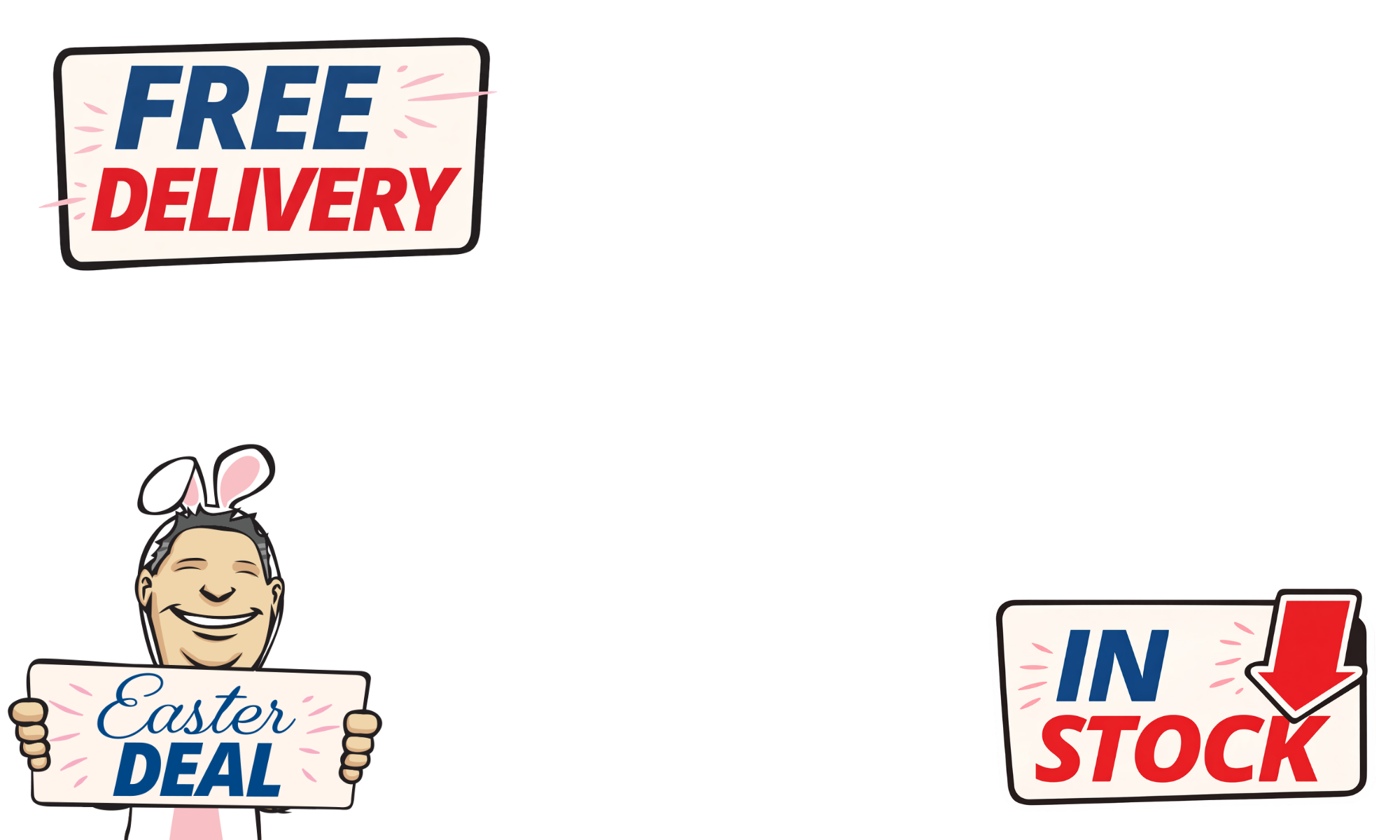 Delivery prices are climbing (you’ve seen it). So this Easter weekend, we’re doing the opposite. <span>FREE NATIONWIDE DELIVERY. </span><span>No freight cost. No surprises. </span><span>Lock it in at $0</span> while it lasts, because it won’t stay there for long. While stocks last. T&Cs apply. 🐰🐣