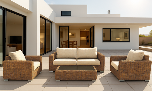 Coastal Weave Outdoor Set #1