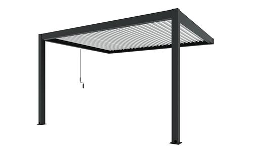 Luxe Louvres 3 x 4m Wall Mounted - 9 Variations (FS) #62