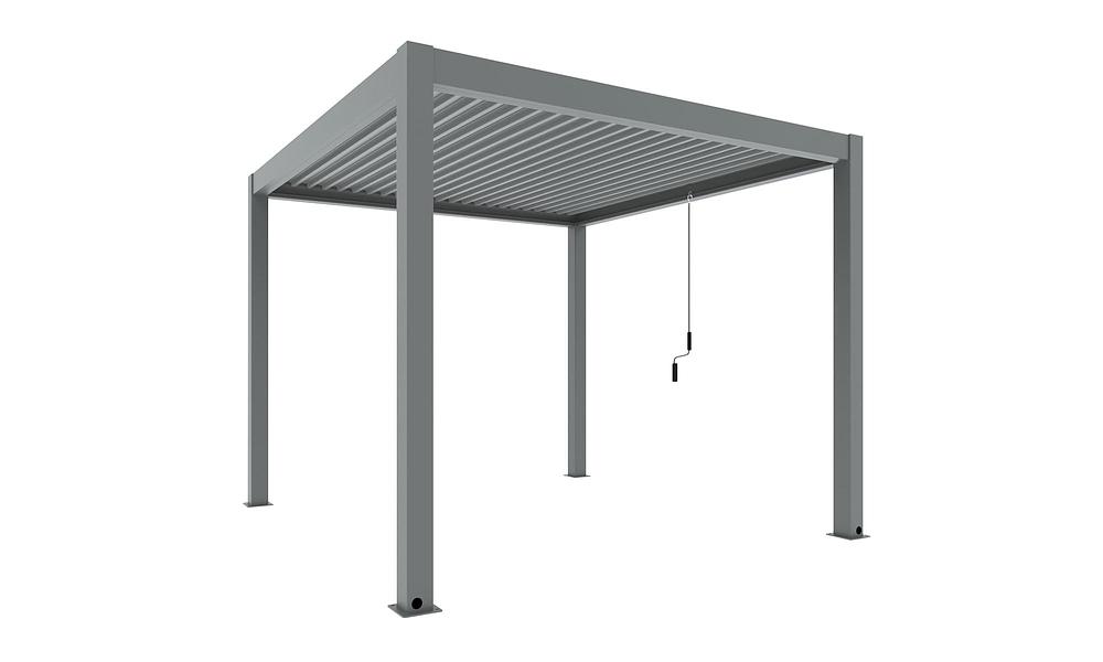 Luxe Louvres 3 x 3m Freestanding - 9 Variations (FS) #106