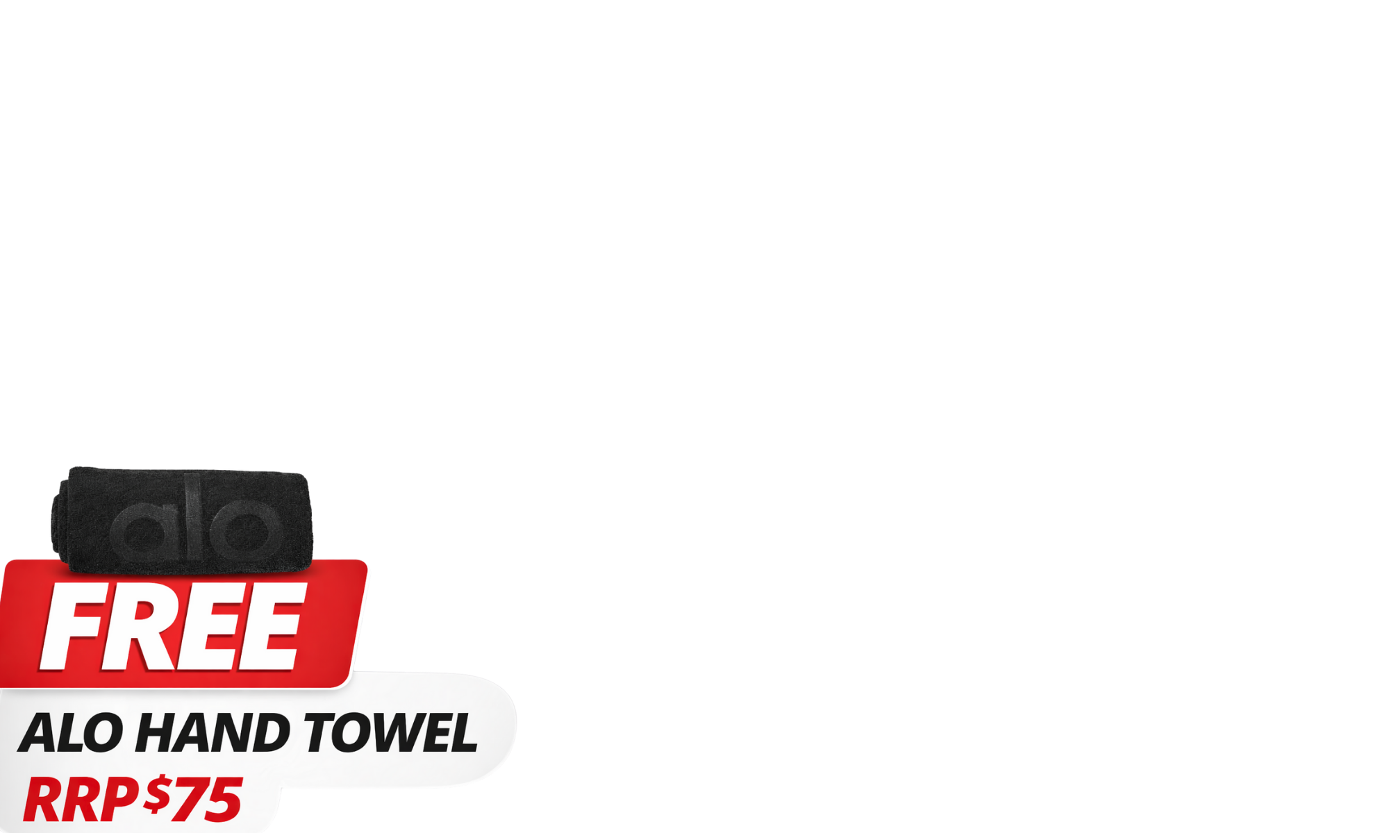 <span>Score a FREE ALO </span><span>Performance No Sweat Hand Towel</span><span>🧘‍♀️ Purchase a Red Light Face &amp; Neck Mask we’ll throw in an </span><span>ALO Performance No Sweat Hand Towel worth $75 NZD</span><span>. Premium lifestyle brand. Ultra-absorbent. Gentle on skin.</span>