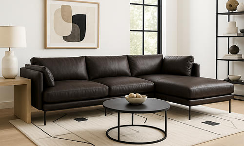 Hamptons Sectional Sofa Set - 2 Colours #16