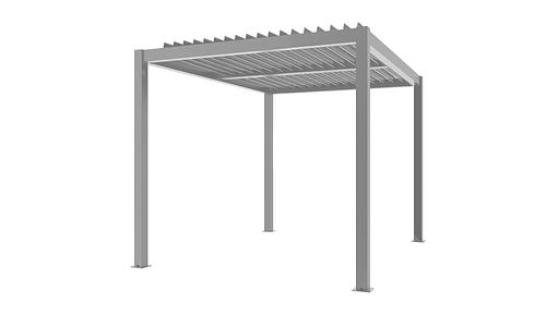 Aluminium Pergola 2.5m x 2.5m - Grey Only #311