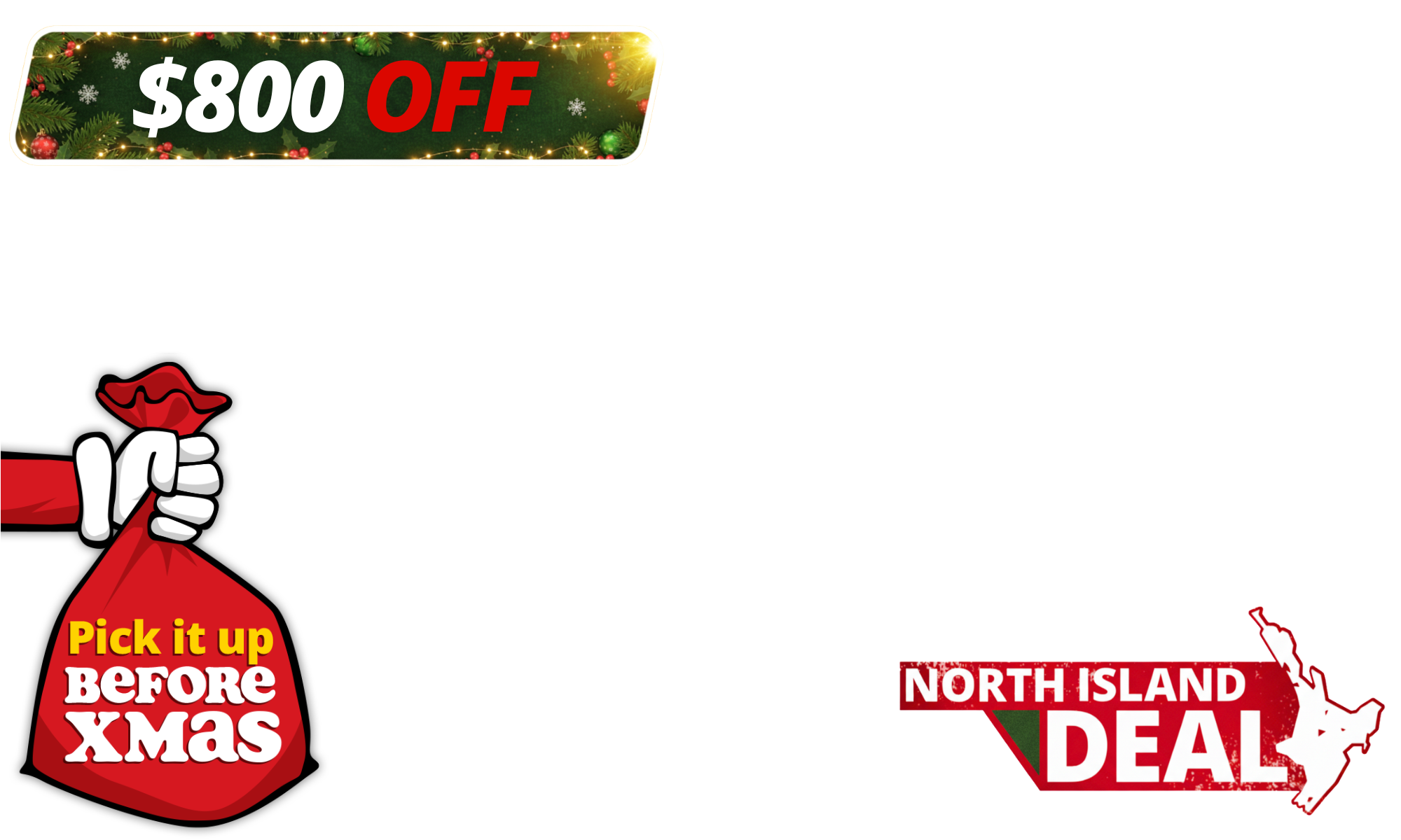 <div><b>LAST-MINUTE LEGENDS, PICK IT UP. <span>🎄 </span></b><span><i>Want this in time for Christmas?</i>  <b>Select PICK-UP at checkout</b> and collect from our Auckland location once contacted. </span><span>If delivery is selected, dispatch will be in the New Year </span><em>(earlier where possible, Christmas couriers are flat out saving Christmas) </em><span> 📦</span><span>🎅</span></div>