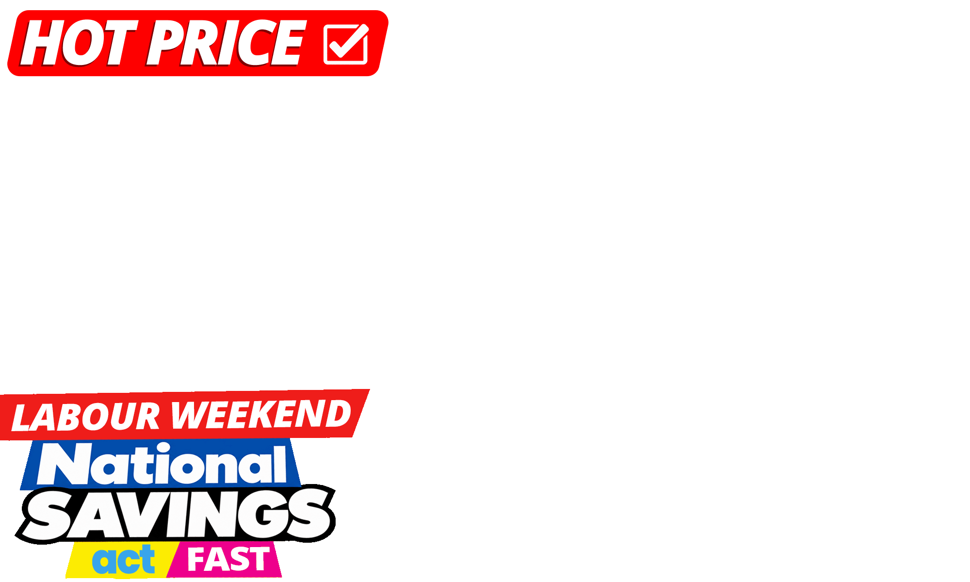 <p><strong>LABOUR WEEKEND. NATIONAL SAVINGS. ELEMENTS PRICE DROP (ONE OF THE BEST PRICED PERGOLAS IN NZ) </strong><strong>. </strong><span>Save your Greens. ACT fast. Put your NZ backyard First. </span><em>Selected February pre-orders only. Ends Tuesday night. T&Cs apply.</em></p>