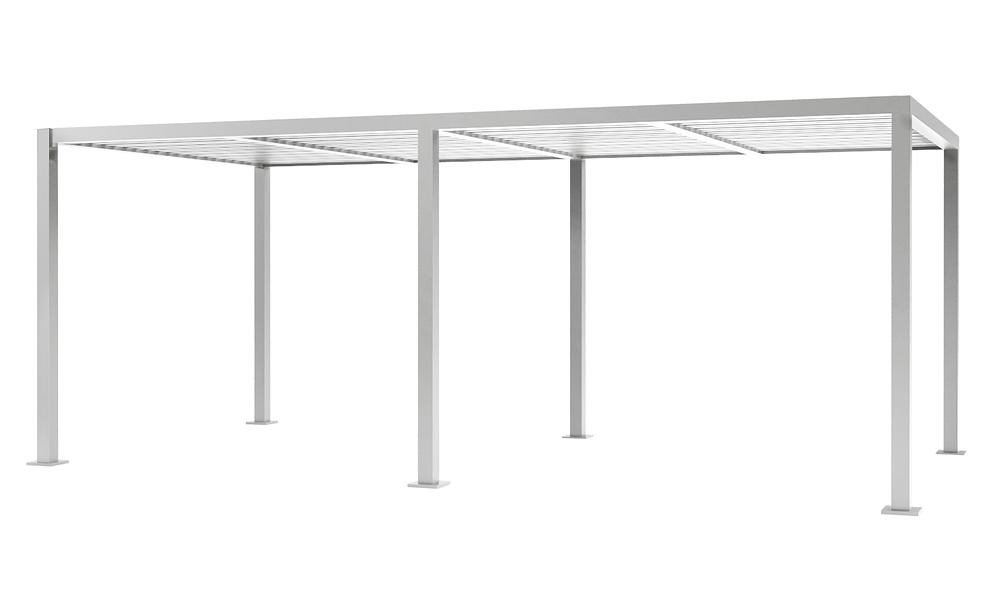Aluminium Pergola 5.7m x 2.9m - White Only #797