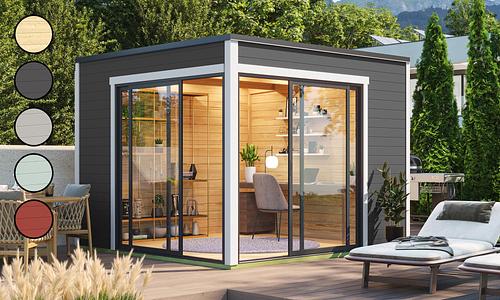 Palla Cabins - 300 x 300cm - Corner Doors #99