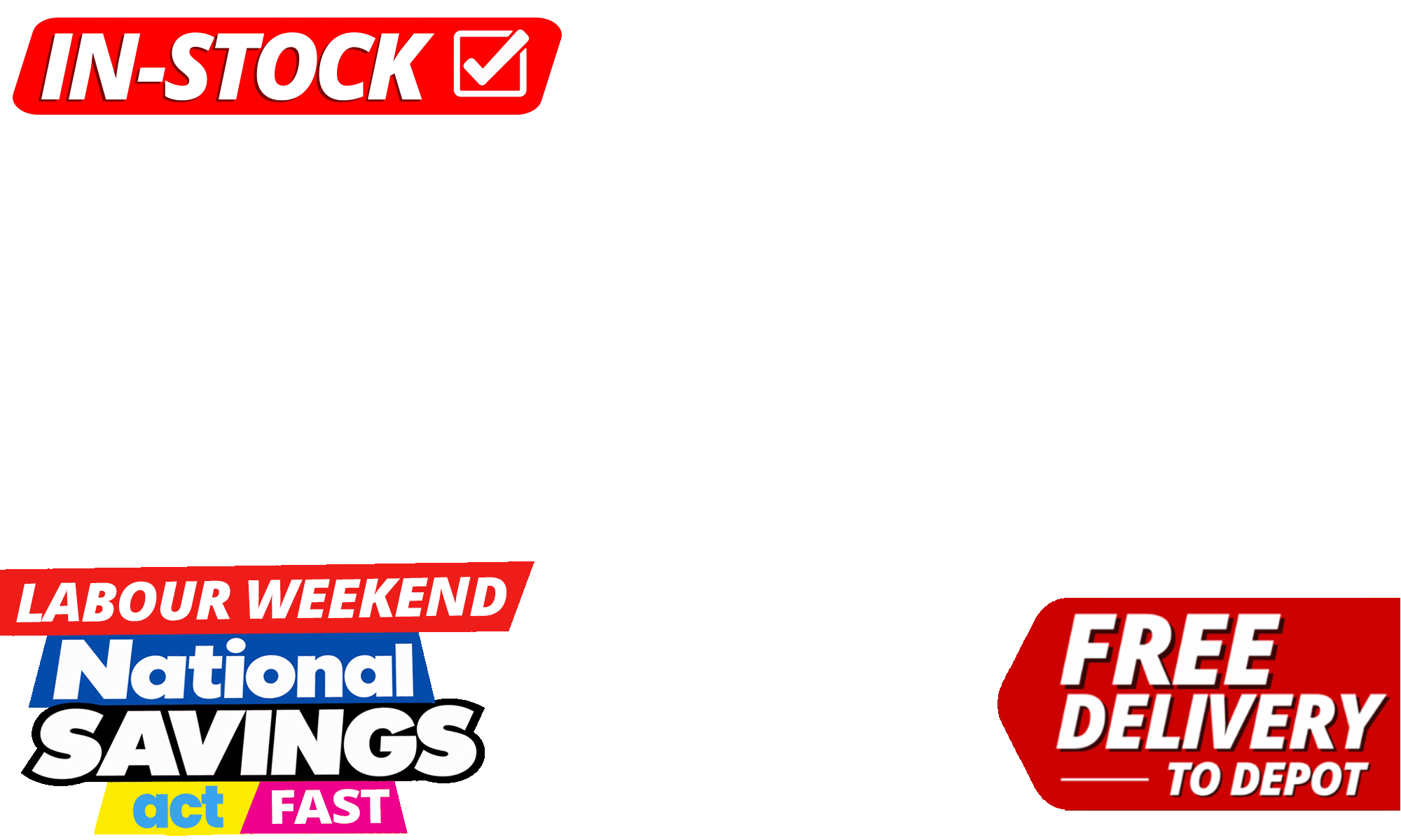 <b>IN-STOCK & FREE DELIVERY TO DEPOT! </b><span>Kickstart your summer with a brand-new Alfresco Outdoor Kitchen! We'll cover delivery to your nearest depot, leaving you to pay only for the final leg from the depot to your home.</span>
