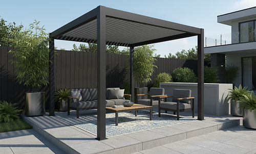 Luxe Louvres 3 x 3m Freestanding - 9 Variations #80