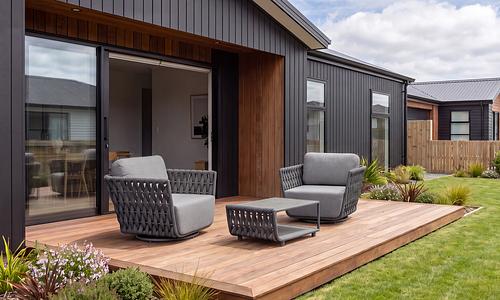 Dreamweaver Swivel Armchair Set - Anthracite #18