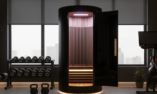 Solo Infrared Indoor Sauna #1