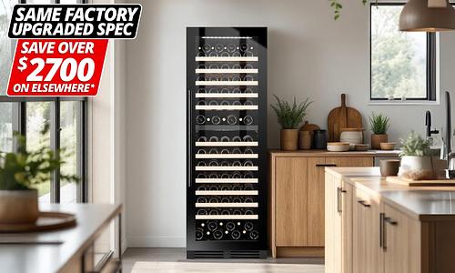 Vino Vault 151 Burgundy Bottle Wine Cooler #60