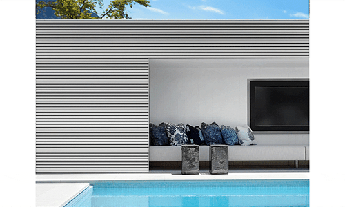Creative Edge Outdoor Wall Panels - Concrete #335