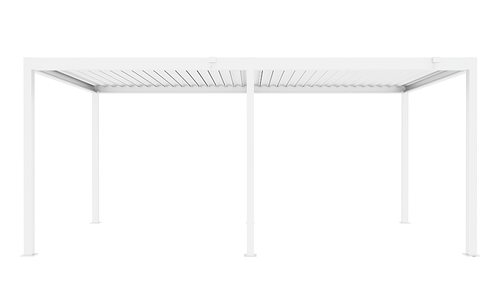 Elements 3m x 6m Freestanding Pergola - White #66
