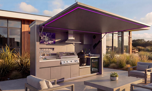 Alfresco Dual BBQ Outdoor Kitchen #4