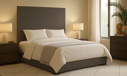 Ravello Bed with Drawers - High Headboard #2