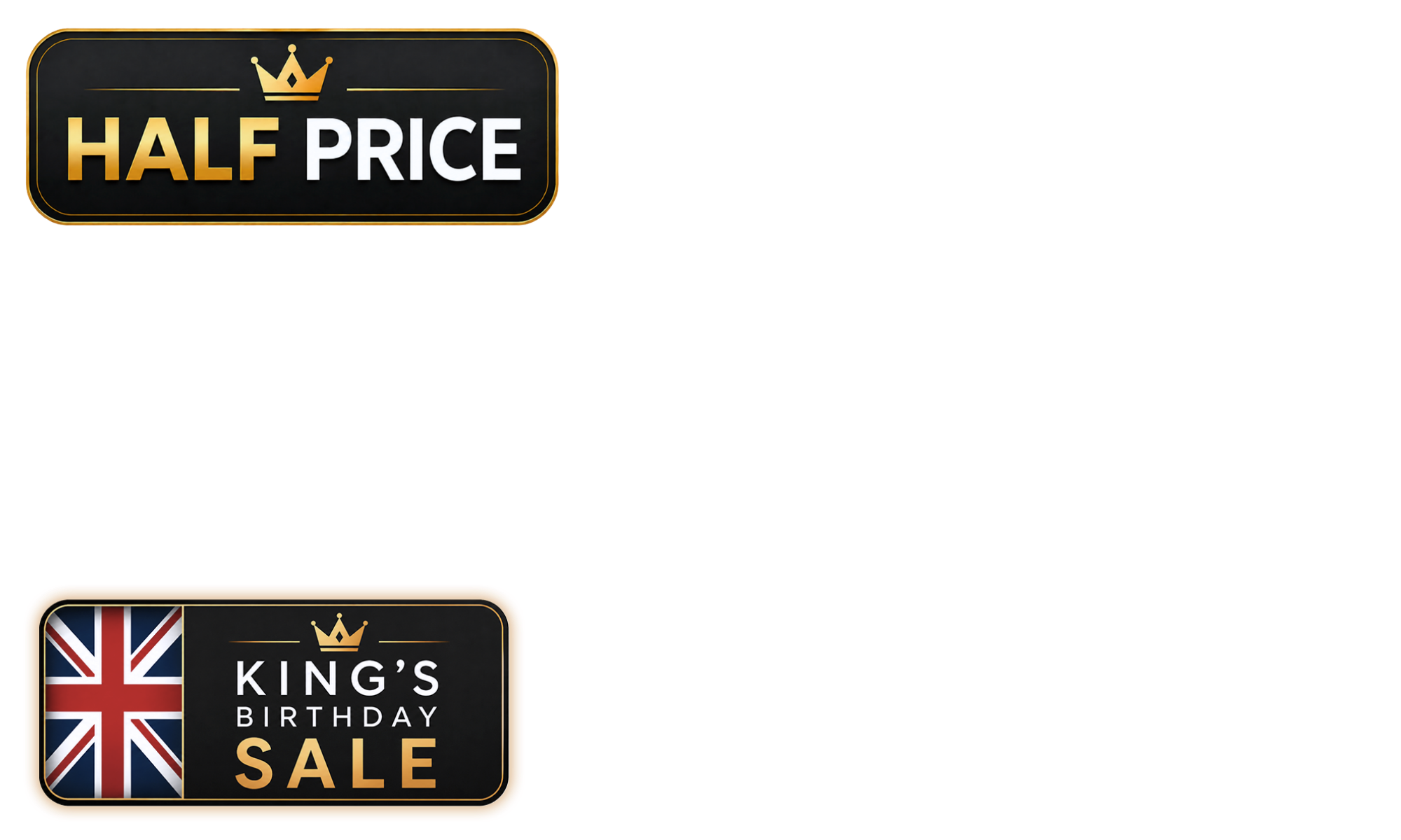 <strong>Royal Deals Have Landed 👑 </strong><span>Enjoy royal savings on selected <b>in-stock</b> favourites, ready to ship now. <b>5 days only,</b> while stocks last.</span>