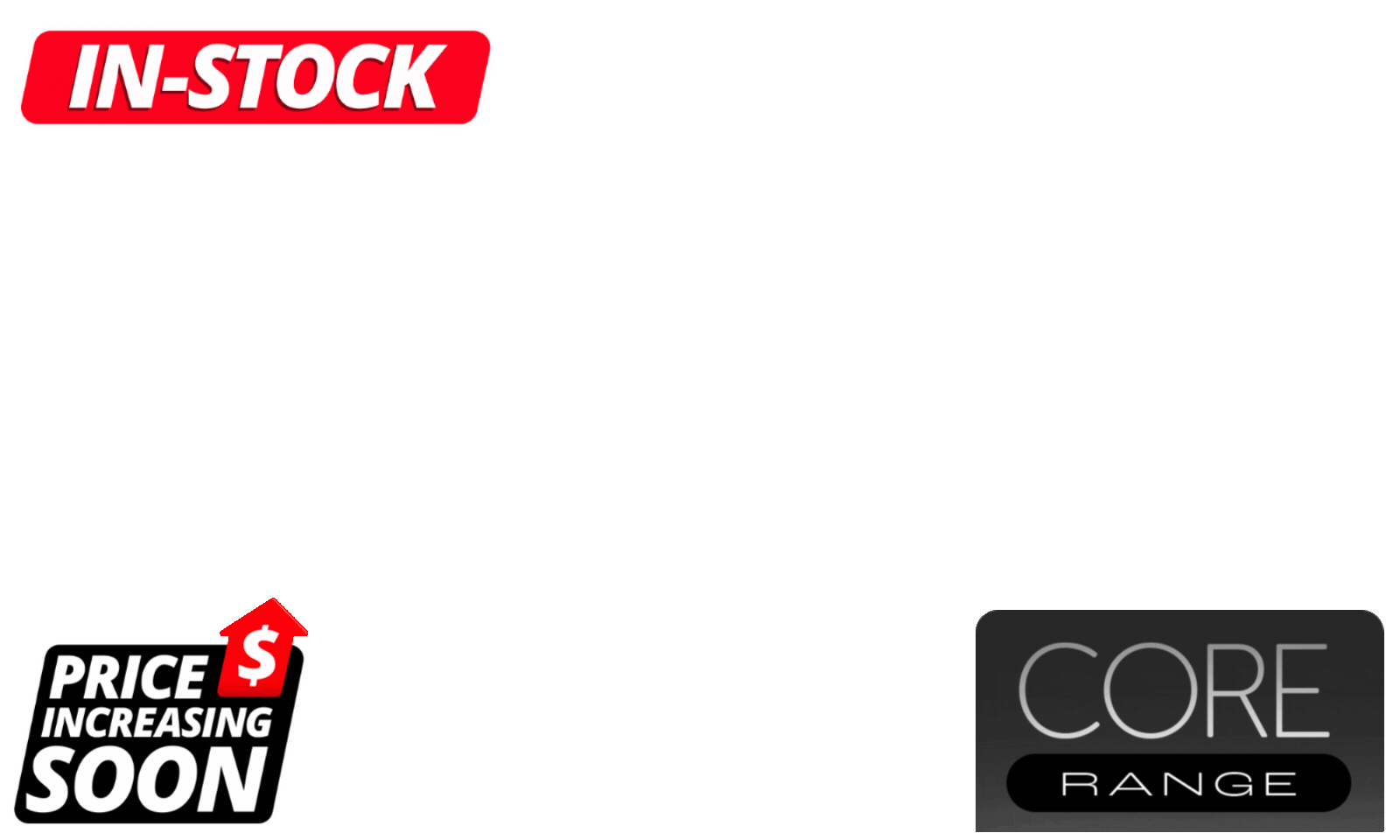 <p>Selected Core Pergolas are <strong>IN STOCK now + FREE DELIVERY</strong>, but rising costs mean prices on selected models will be increasing soon. <strong>Secure yours at today’s price while stock lasts.</strong></p>