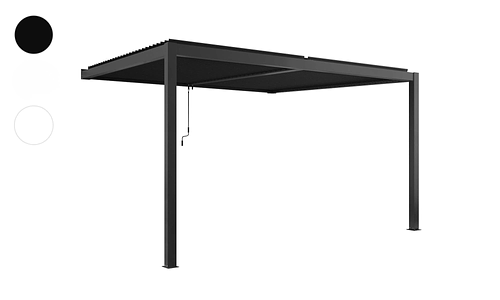 Aluminium Wall Mounted Pergola 294 x 294 - Two Colours #530