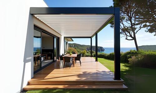 Luxe Louvres 8 x 3m Wall Mounted - 3 Variations #130