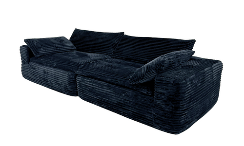 Emiko 3-Seater Sofa - Midnight #73