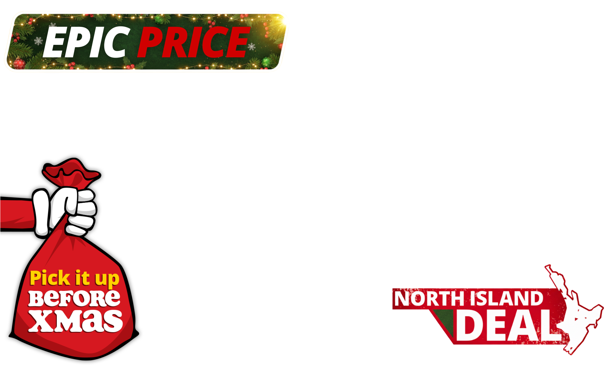 <span><b>LAST-MINUTE LEGENDS, PICK IT UP. </b><span><b>🎄 </b></span></span><span><i>Want this in time for Christmas?</i>  <b>Select PICK-UP at checkout </b>and collect from our Auckland location once contacted. </span><span>If delivery is selected, dispatch will be in the New Year </span><em>(earlier where possible, Christmas couriers are flat out saving Christmas) </em><span> 📦</span><span>🎅</span>