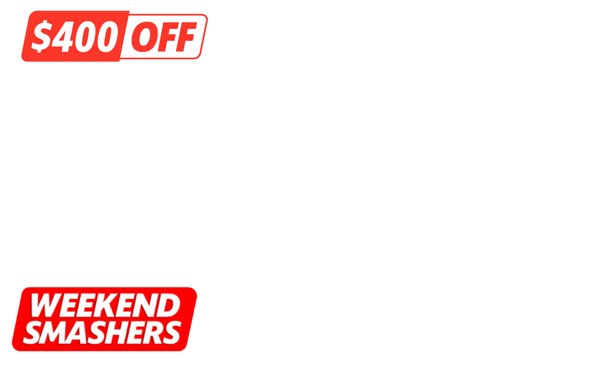 <p><span> WEEKEND SMASHERS! </span>We’ve gone full smash mode — save up to <span>50% OFF</span> selected Outdoor Fireplaces, Chairs, and more. <span>Only 5 Days — ends Tuesday, 22nd July.</span> T&Cs Apply.</p>