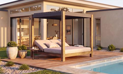 Gio Luxury Cabana - Oak-Look #74
