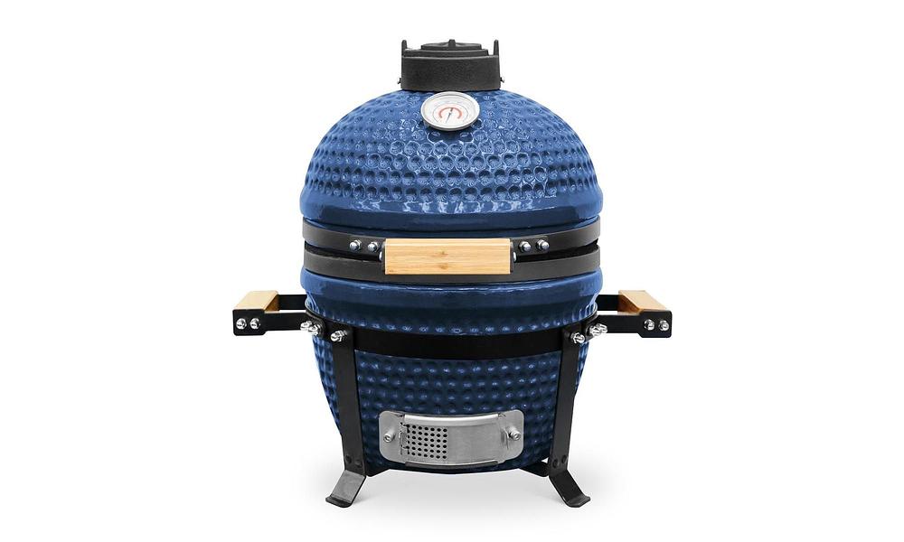 13" Kamado BBQ Grill -  Blue #104
