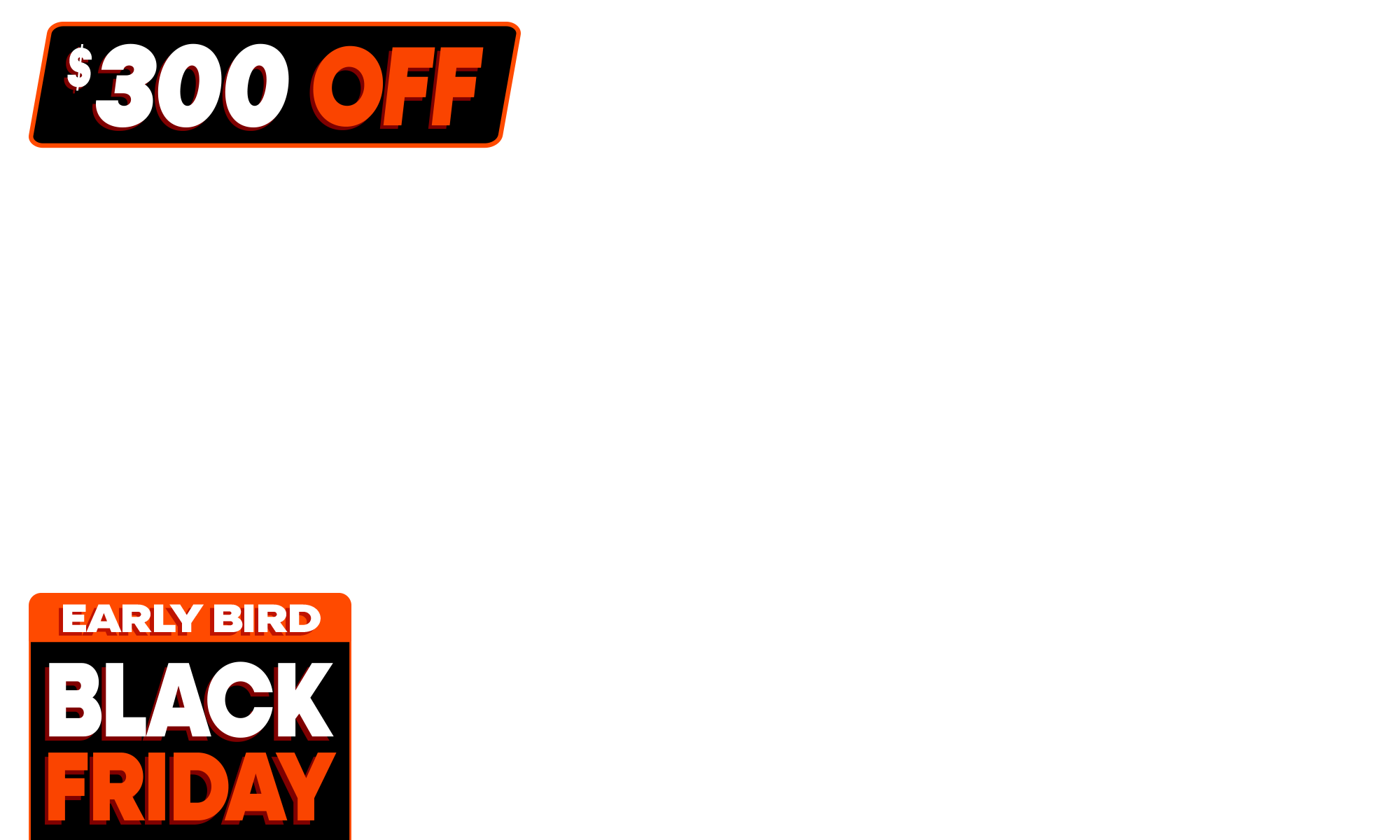 <b>Early Bird Black Friday Deals</b> are here and the savings are just getting started 🔥 Enjoy <b>epic deals, fresh drops, and summer favourites for less. </b><i>Limited Time Only or while stocks last. </i><i>T's &C's Apply.</i>