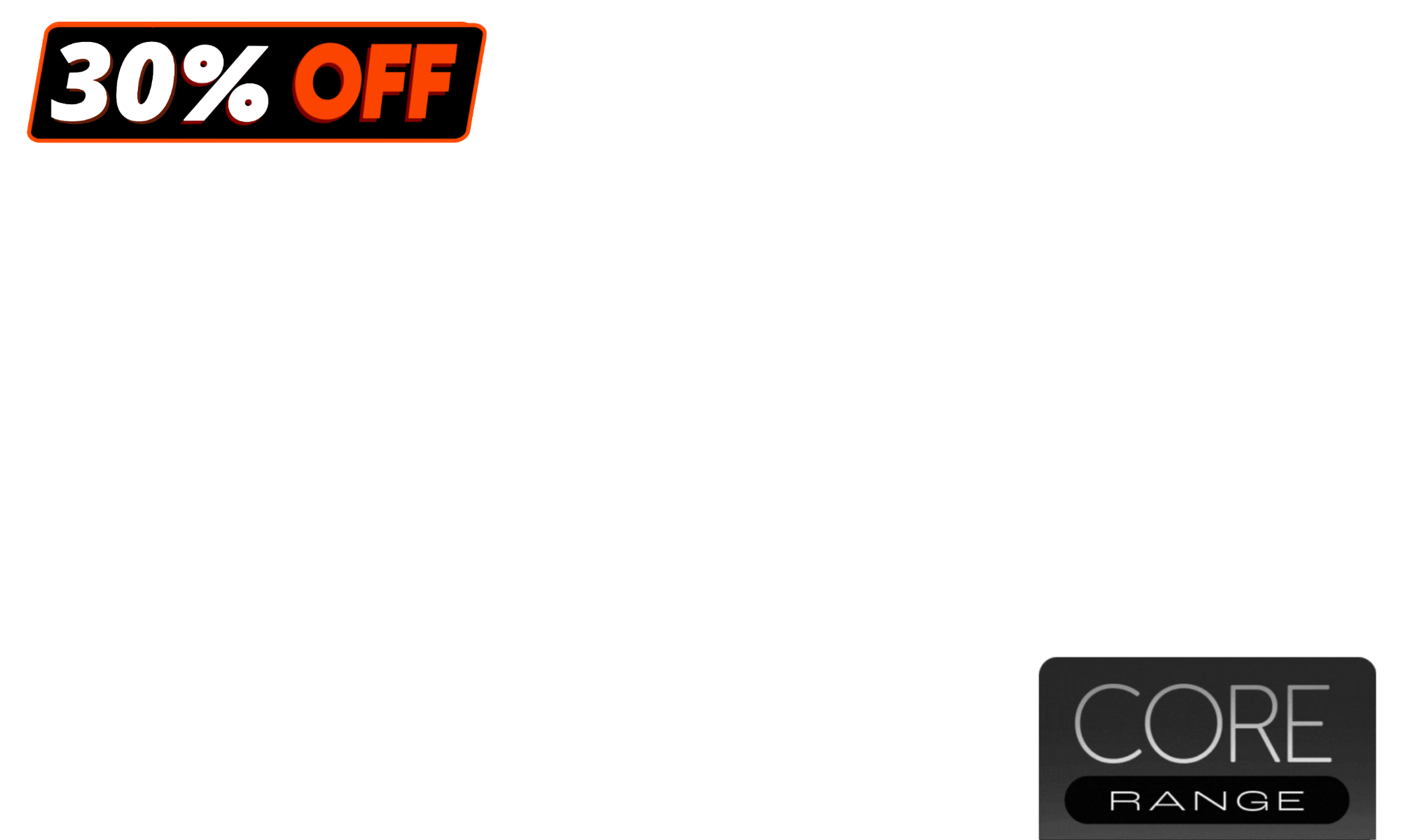 <strong>Complete the Look with 30% Off Selected Core Accessories </strong>Block the wind, hide the neighbours, and look damn good doing it. T&Cs apply. Ends Monday.