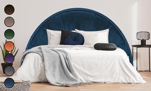 Capri Velvet Headboard - 7 Colours