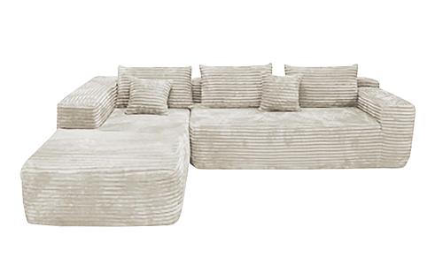 Eichi 3 Seater with Chaise - All colours #20