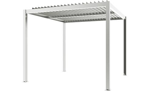 Aluminium Pergola 294 x 294 - Matte White Only #804