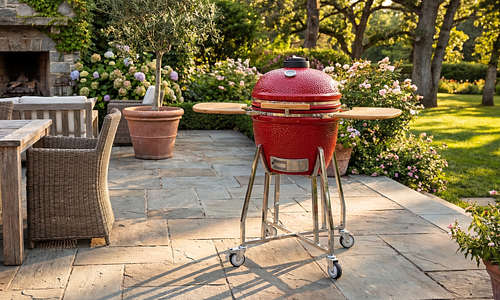 18 inch Kamado BBQ Smoker - Red #167