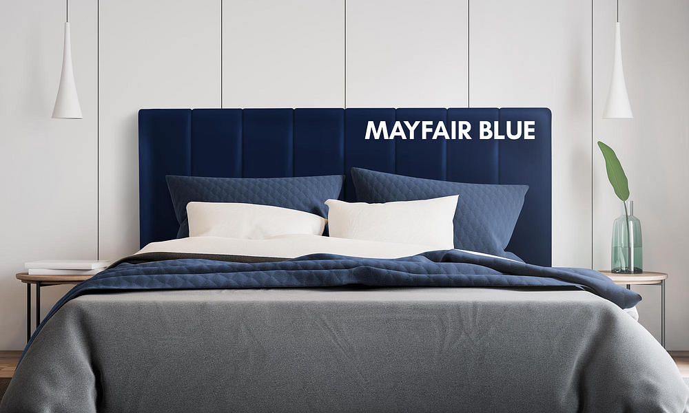 Monroe Velvet Headboard - Selected Colours & Sizes #51