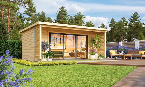 Leonard Cabin 550 x 300 + 100cm - Natural #55